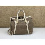 PRADA BN1841 LOGO JACQUARD CONVERTIBLE BAG